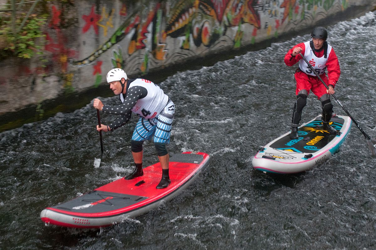 SUP Deutsche Meisterschaft 2022 Stand Up Paddling Wildwasser Downriver